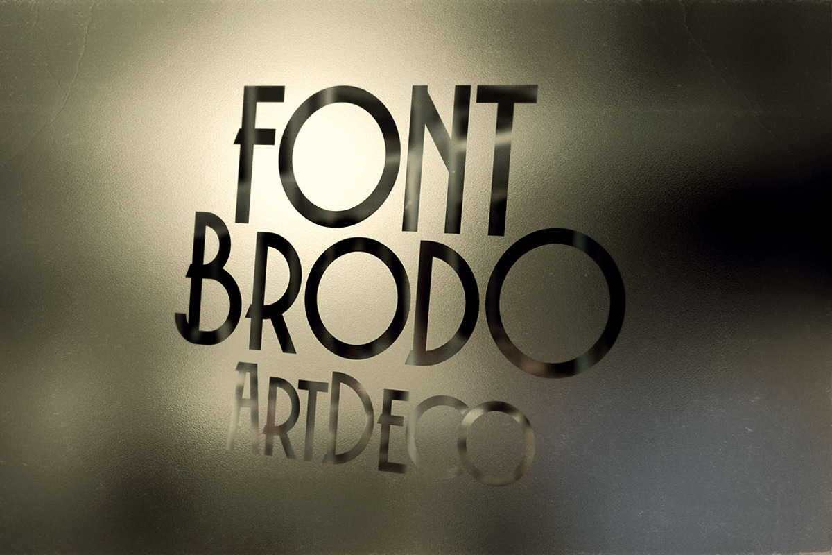 Brodo - Display Font preview 5