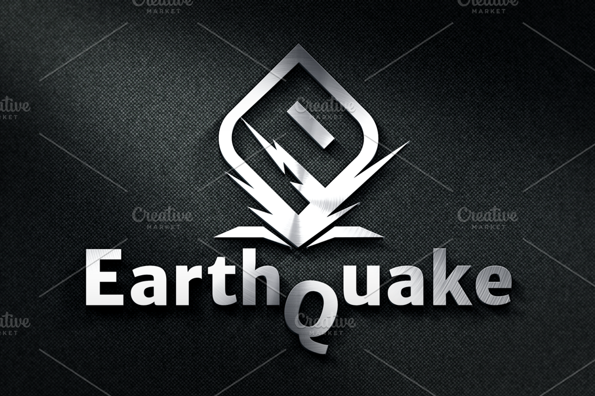 EarthQuake Logo Template, a Branding & Logo Template by SymonDesign (Photo 3 of 4)
