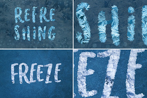 Frost Actions Styles Brushes For Ps