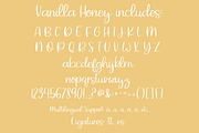 Vanilla Honey - Handwritten Script, a Script Font by Designing Digitals (Thumbnail 2 of 9)