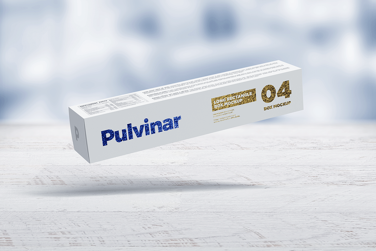 Box / Packaging - Long Rectangle, a Cups & Container Mockup by coloformia (Photo 8 of 10)
