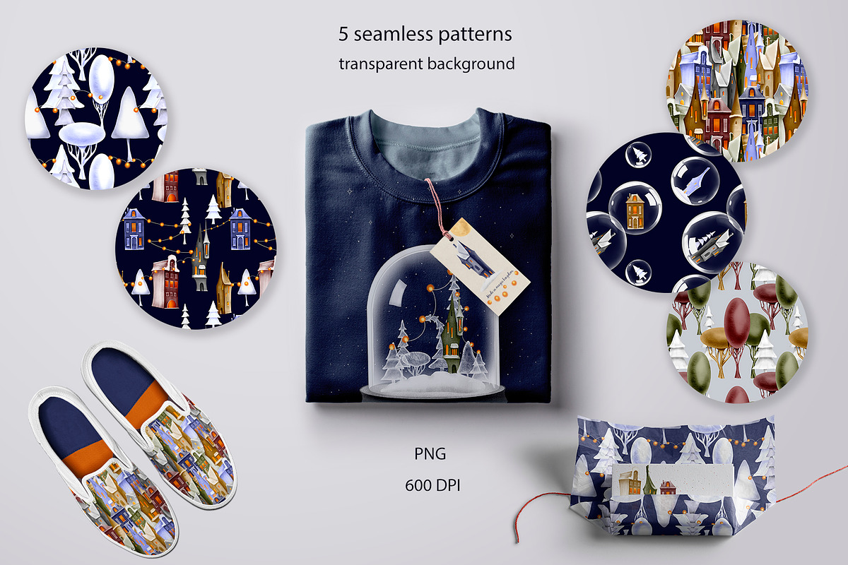 FALL WINTER MAGIC SEASONS CREATOR, a Texture Illustration by ArtOLB (Photo 8 of 11)