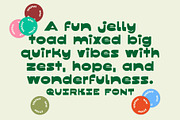 Quirkie - Odd Contrast Font, a Font by Studio Funshop by Kelli (Thumbnail 9 of 11)