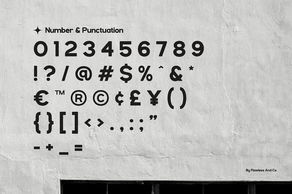 Fake Blur - Distort Effect Sans Font, a Sans Serif Font by Flawless And Co (Photo 8 of 10)