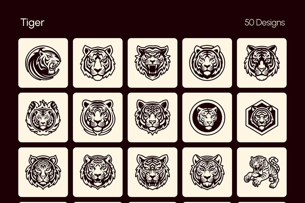 1500 Animal Logos, a Solid Icon by Creative Stall (Photo 35 of 37)