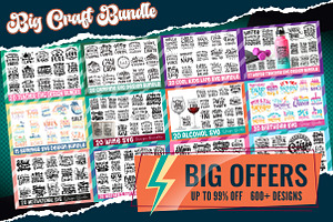 Big Craft SVG Bundle, a Work Illustration by Libby Wishes