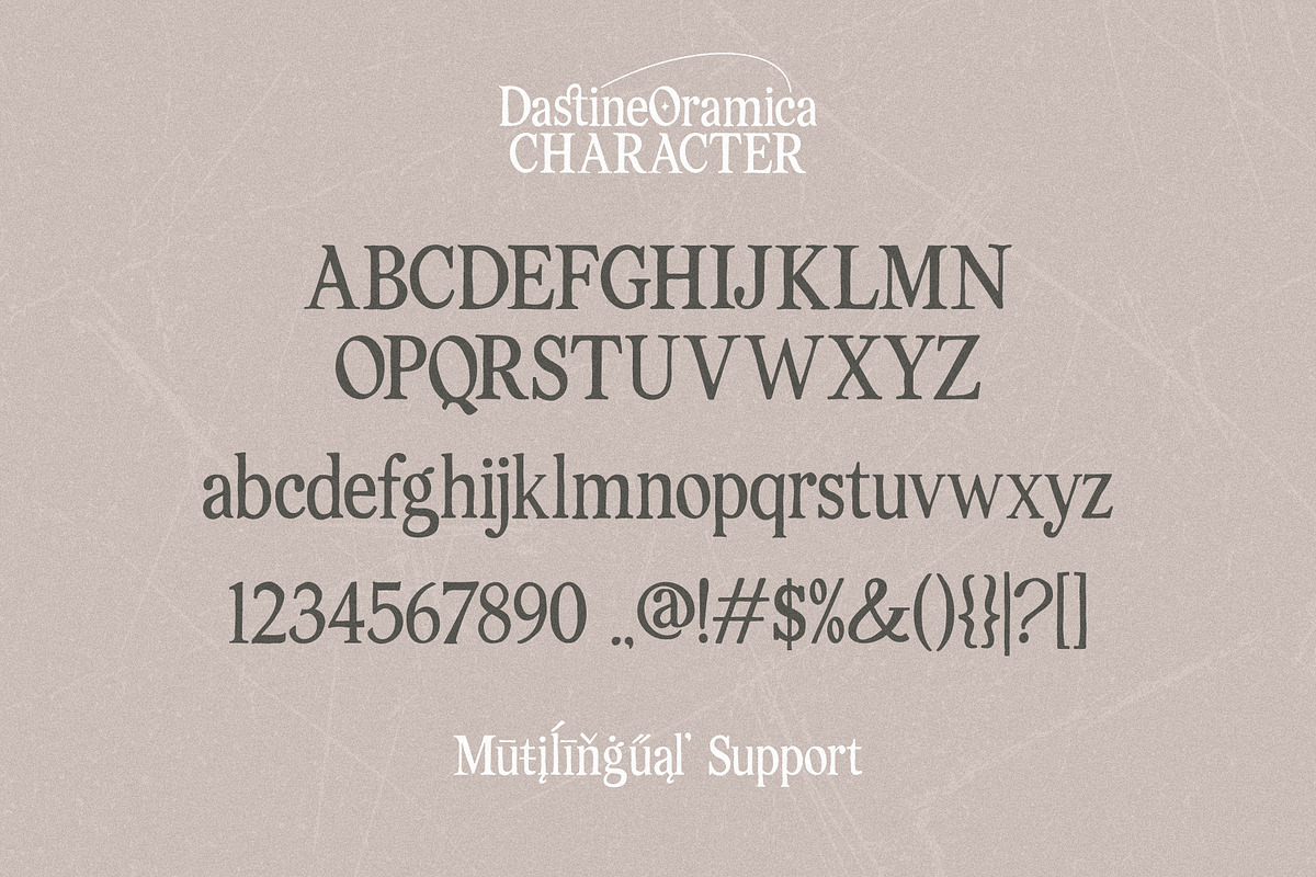 Dastine Oramica - Organic Serif, a Handwritten Font by Lettermine (Photo 9 of 10)