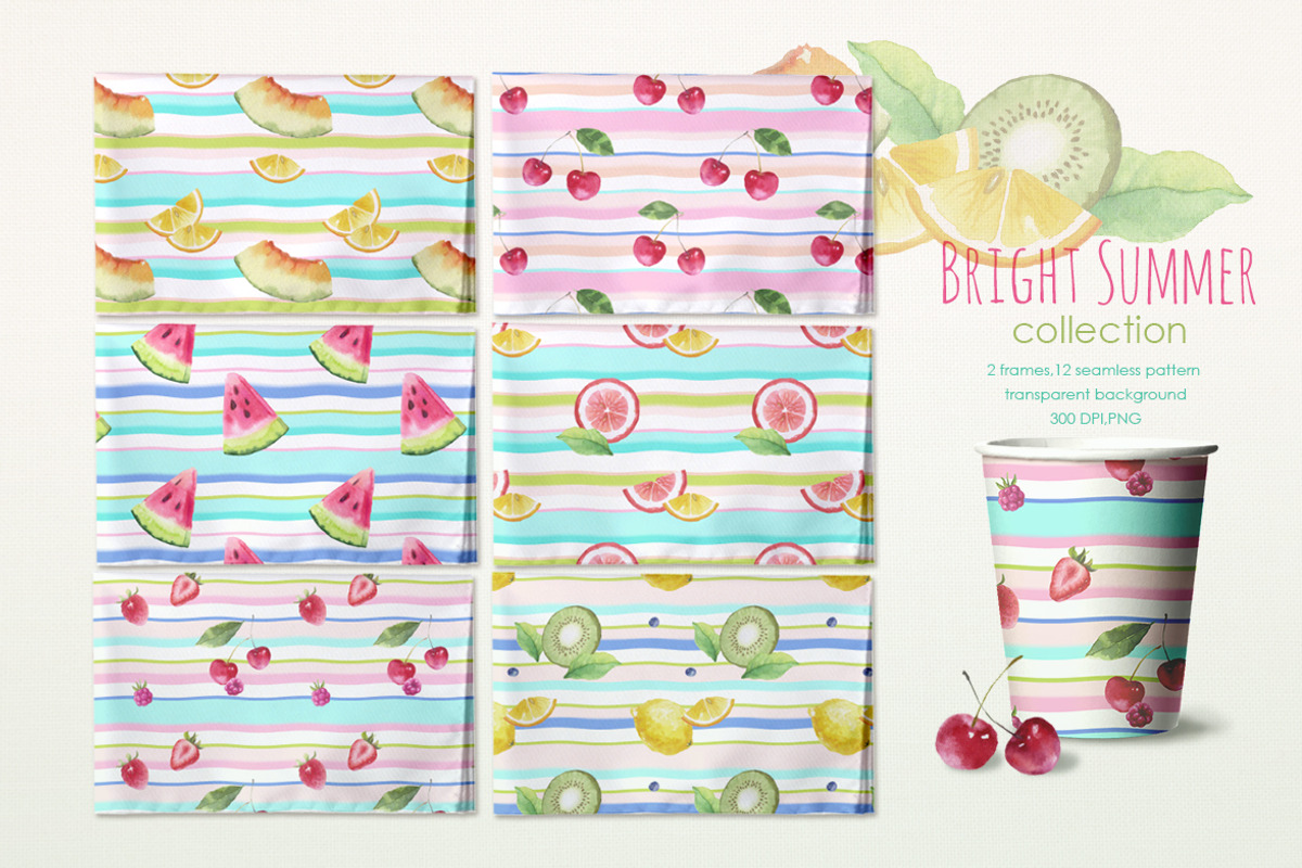 Bright Summer, a Food Illustration by oKOLOstyle (Photo 2 of 6)