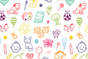 15 kids patterns set, a Pattern Graphic by Hala (Thumbnail 2 of 15)