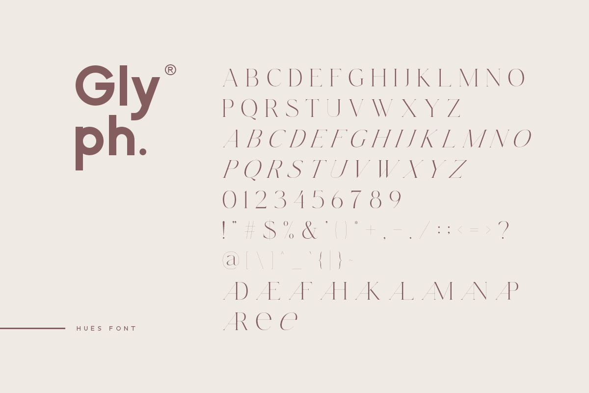 Hues Serif, a Serif Font by vuuuds (Photo 13 of 13)