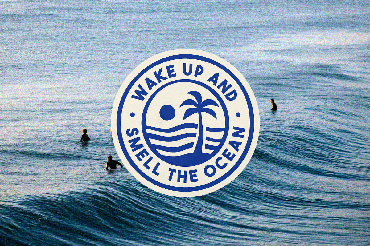 Retro Surf Badge Collection, an Object Graphic by cd-design.co (Photo 5 of 8)