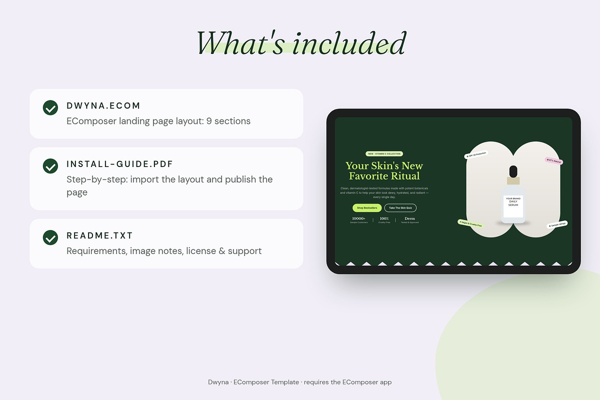 Dwyna - Shopify EComposer Template, a Shopify Template by Boost Convert (Photo 3 of 11)