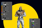 Security Robots 3D Mockup #6, a Product Mockup by ARKS ACADEMY (Thumbnail 2 of 5)