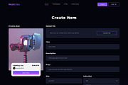 NextGen NFT Market Figma Template, a Websites & App Template by TemplatesJungle (Thumbnail 12 of 24)
