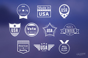American Badges Logos, a Branding & Logo Template by Krukowski Graphics (Thumbnail 2 of 3)