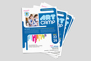 Kids Art Class Flyer Template, a Flyer Template by StockLayouts (Thumbnail 2 of 3)