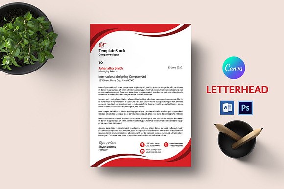 Business Letterhead preview 3