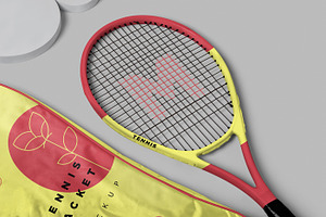 Tennis Racket Mockups