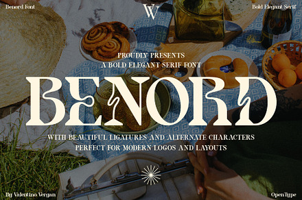 Benord - Bold Elegant Serif