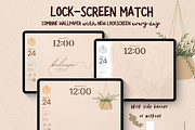 Latte Creme iOS Wallpaper Icon Pack, a Wallpaper Graphic by BeeRubby (Thumbnail 6 of 9)