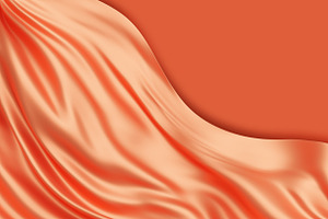 Orange fabric background, a Decorative Illustration by ArtBackground