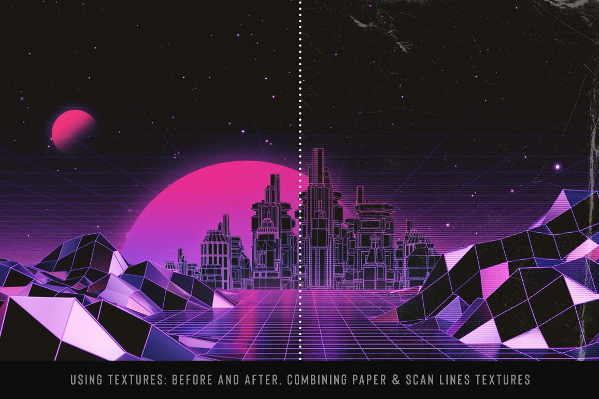 Retro Landscape Kit, an Object Graphic by MiksKS (Photo 10 of 18)