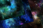 Seamless Galaxy Night Texture, a Pattern Graphic by DiBrush Studio (Thumbnail 4 of 6)