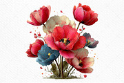 Whimsical Spring Clipart Png, an Illustration by Craft Nest (Thumbnail 9 of 11)