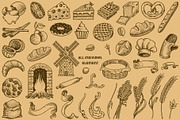 Bakery illustration kit, an Illustration by Soir Creative (Thumbnail 6 of 8)
