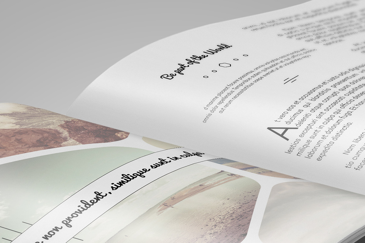 Multipurpose Clean Brochure, a Brochure Template by Kahuna Design (Photo 4 of 4)