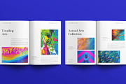 Art Exhibition Catalog Template, a Brochure Template by E-Type (Thumbnail 3 of 7)