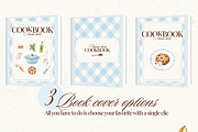 Printable family cookbook template, a Social Media Template by PixelBloomClub (Thumbnail 2 of 8)