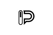 Letter P Capsule Pharmacy Logo, a Branding & Logo Template by Luxury Logos (Thumbnail 3 of 4)