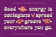 Funky Motion - Groovy Display Font, a Serif Font by timelesstype.co (Thumbnail 8 of 20)