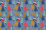 Christmas decorations pattern set, a Pattern Graphic by NataKa (Thumbnail 12 of 15)