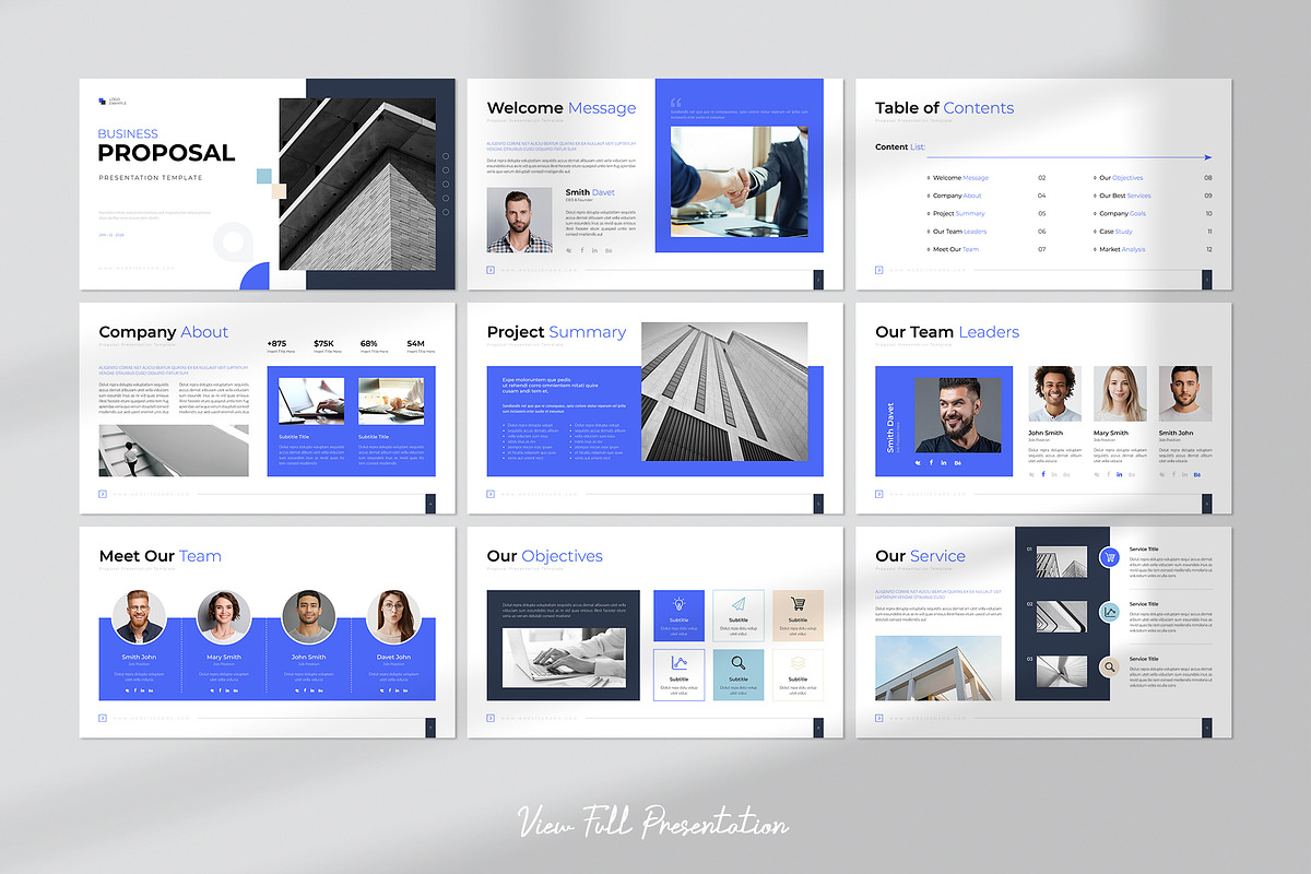 Business Plan PowerPoint Template, a Presentation Template by StyleArt (Photo 4 of 7)