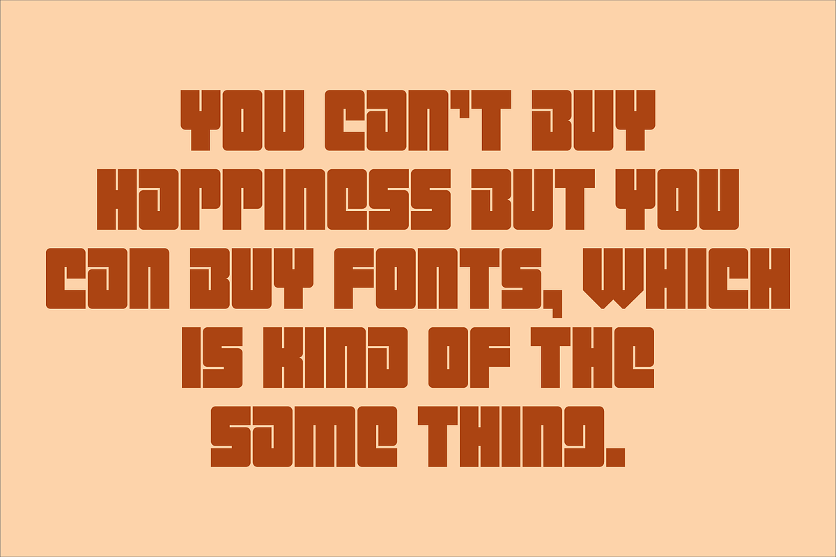 Display Intense Font, a Sans Serif Font by GG Design (Photo 8 of 8)