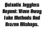 CS Rustle Rippled, a Sans Serif Font by Craft Supply Co. (Thumbnail 5 of 8)