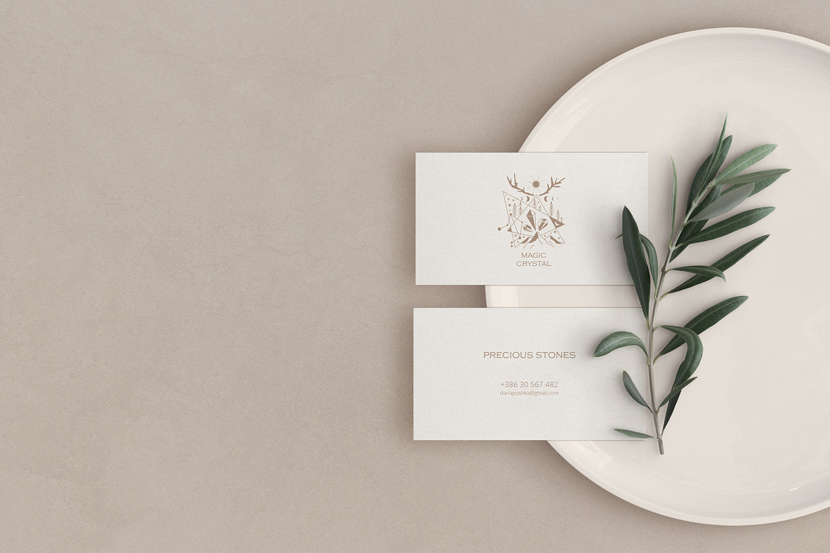 'MAGIC MOON' 22 LOGO TEMPLATES, a Branding & Logo Template by Luna Dreams (Photo 5 of 15)