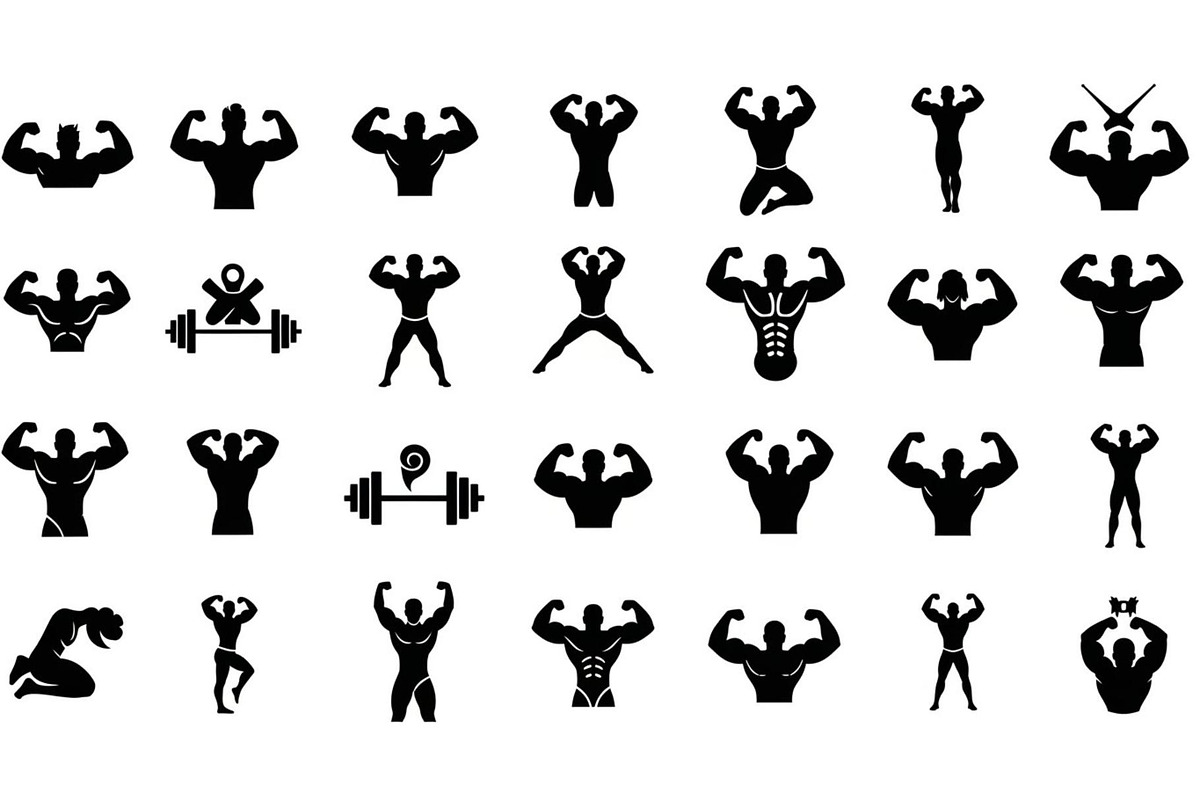 Ultimate Fitness Gym Vector Bundle, an Illustration by Creativeshirt (Photo 42 of 51)
