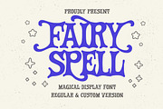 Fairy Spell Magical Display Font, a Handwritten Font by Letterhend Studio (Thumbnail 1 of 13)