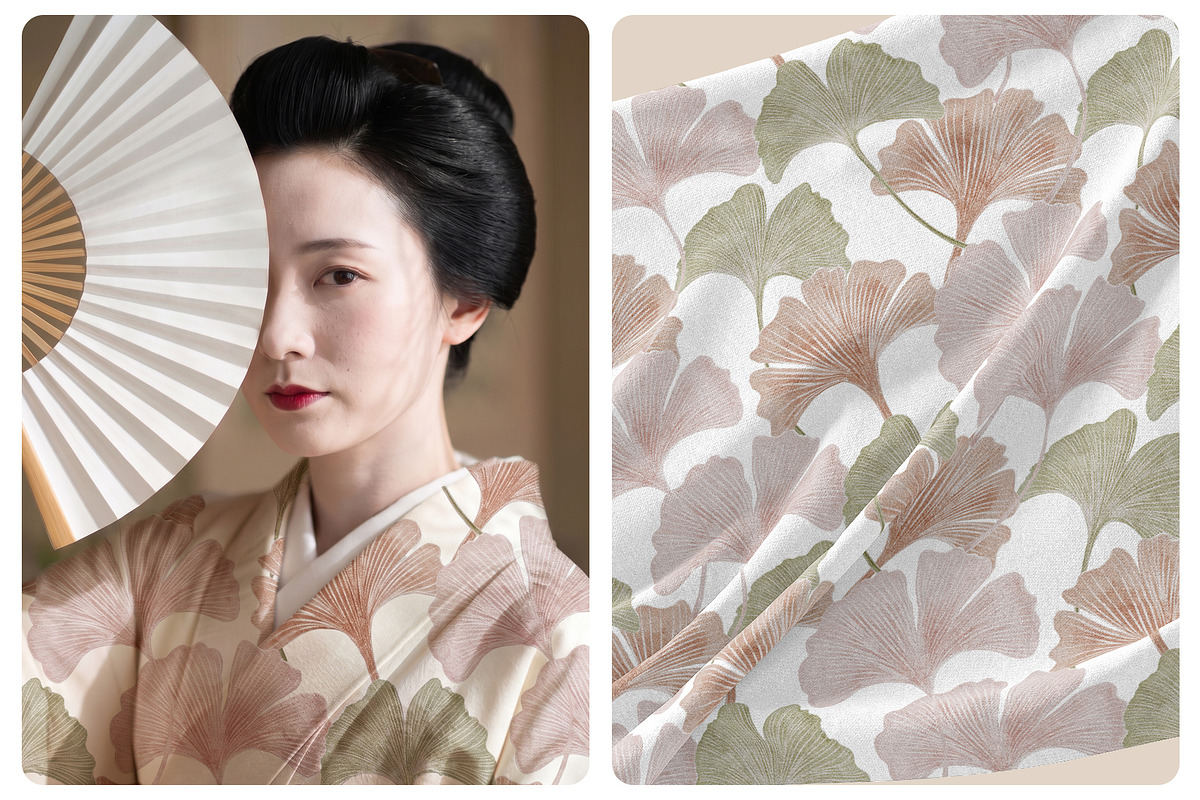 Kanso Botanical Japandi Watercolor, a Pattern Graphic by mila_leev (Photo 7 of 15)