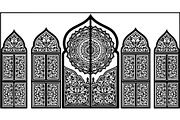 Luxury Ornamental Gate Bundle, a Decorative Illustration by Creativeshirt (Thumbnail 3 of 13)