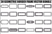Chain Border Frame SVG Bundle, an Illustration by Designs_River (Thumbnail 1 of 31)