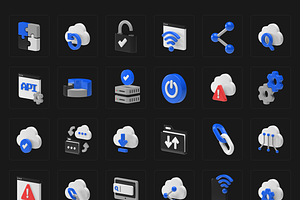 Cloudtech 3D Icons