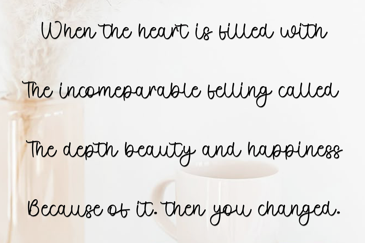 Welcome Home, a Handwritten Font by FreshTypeINK (Photo 3 of 8)