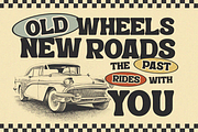 Retro Way - Vintage Logo Font, a Serif Font by Nirmana Visual (Thumbnail 14 of 15)