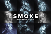 Smoke Photoshop Action, an Action Add-On by Sevenstyles (Thumbnail 1 of 16)