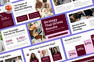 Business Strategy PowerPoint, a Presentation Template by rgbryand