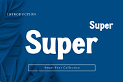 Super, a Slab Serif Font by Wow Magic (Thumbnail 1 of 3)